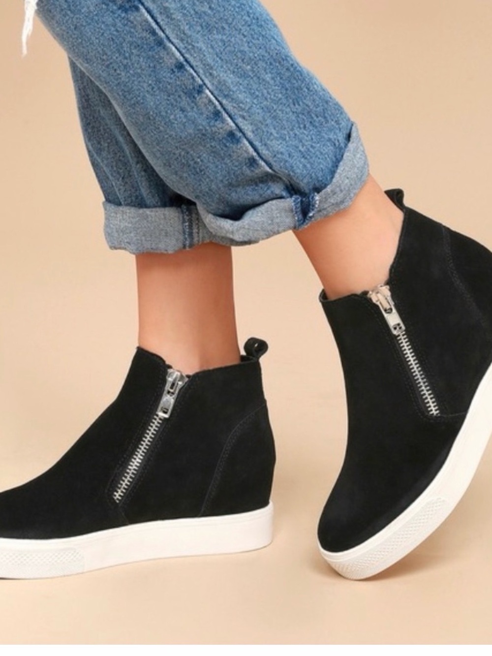 Steve Madden Women's Hidden Wedge Sneaker